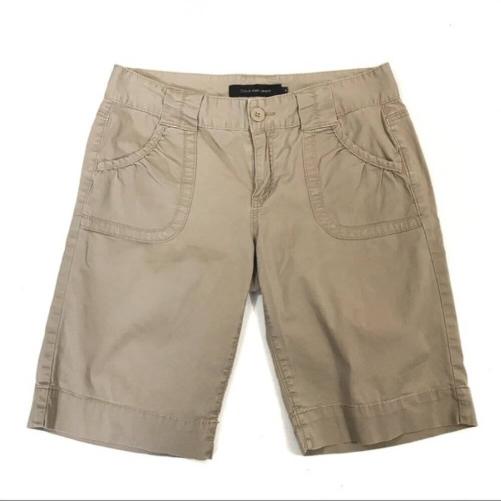 Calvin Klein Khaki Short Size 8